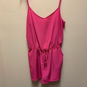 Women’s pink romper